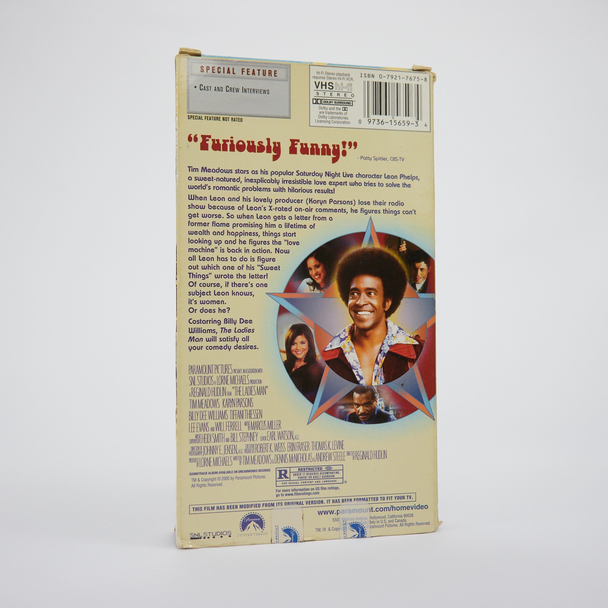 The Ladies Man VHS Tape