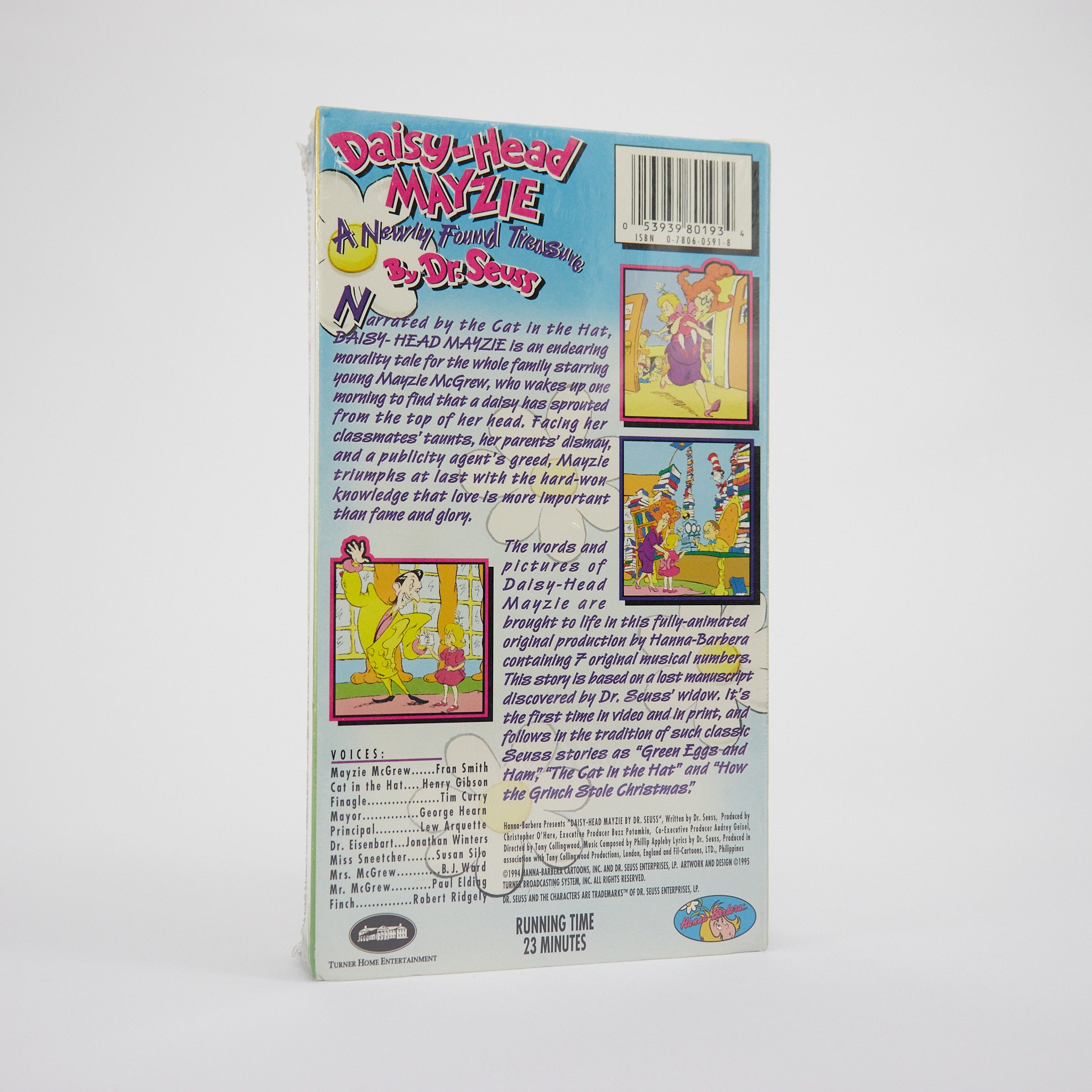 Daisy-Head Mayzie A Newly Found Treasure By Dr. Seuss VHS Tape