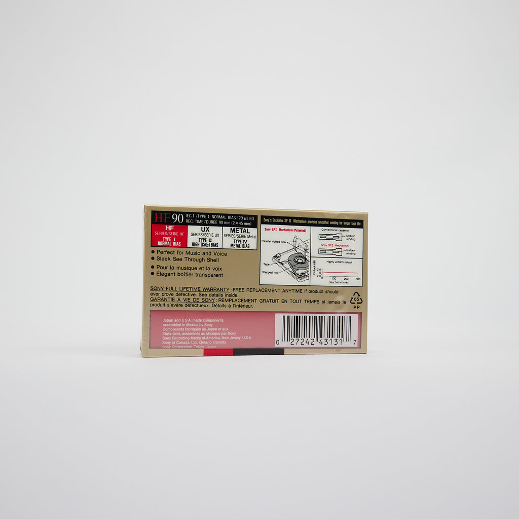 Sony HF Hi-Fi Recording cassette tape