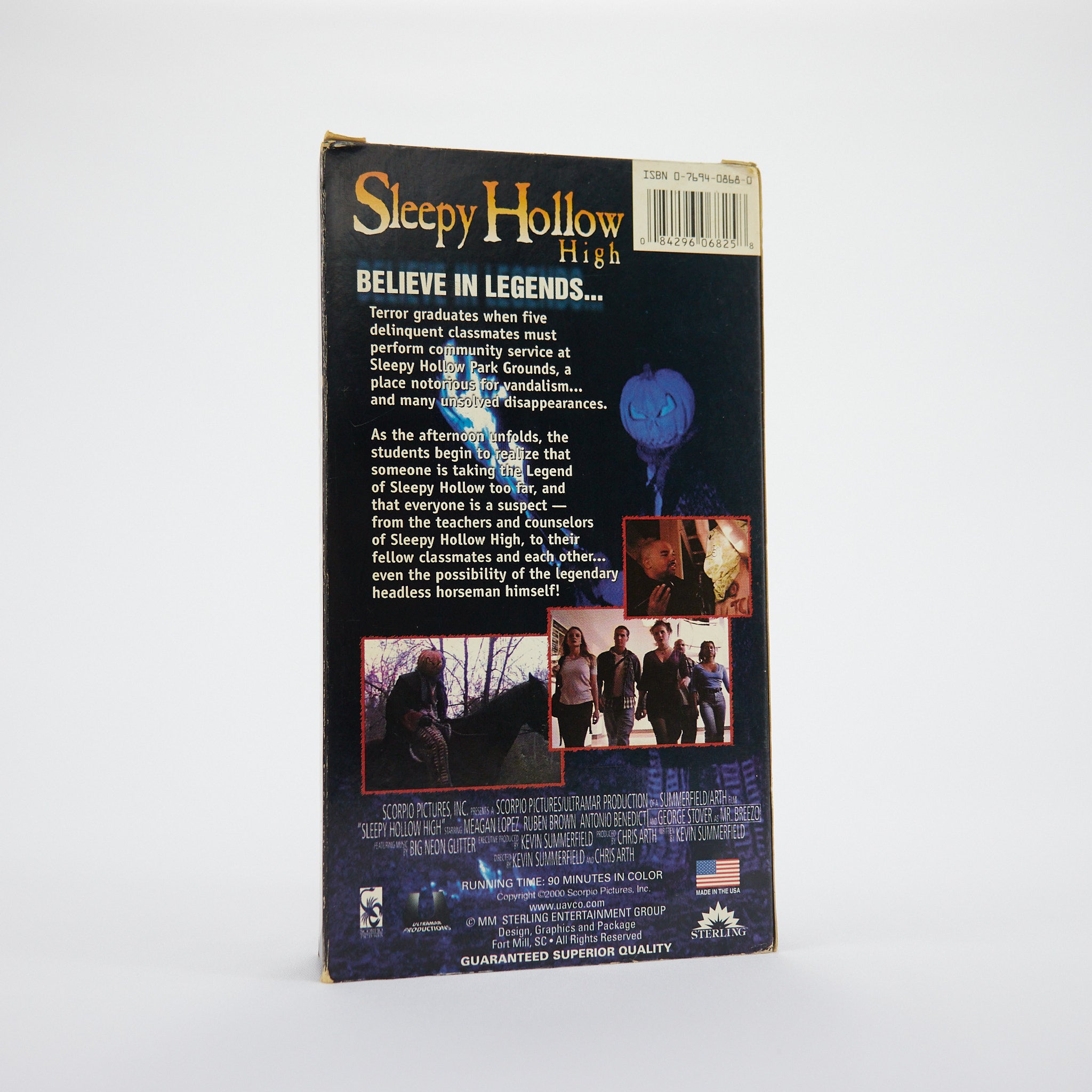 Sleepy Hollow High VHS Tape