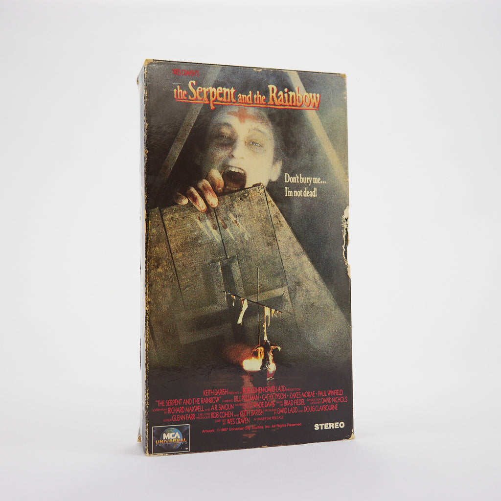 The Serpent and The Rainbow VHS Tape