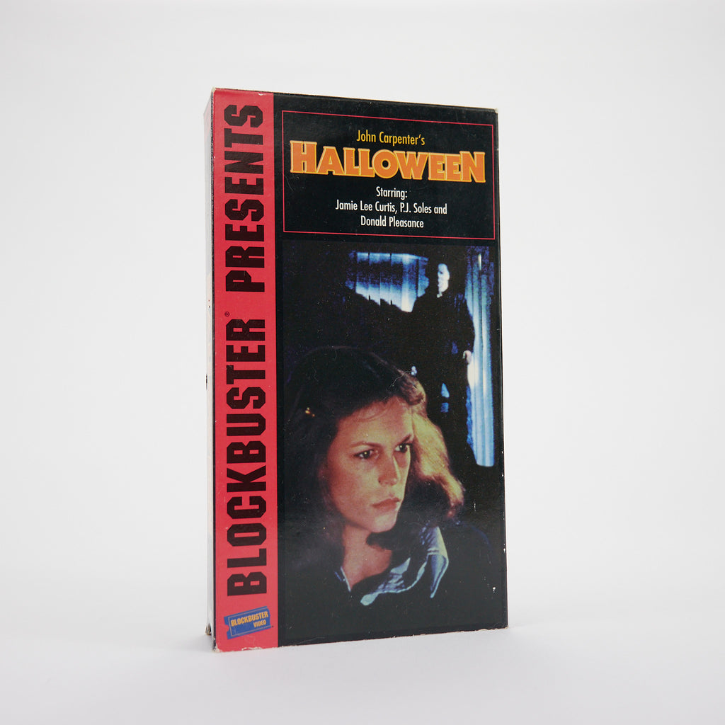 Blockbuster Presents John Carpenter's Halloween VHS Tape