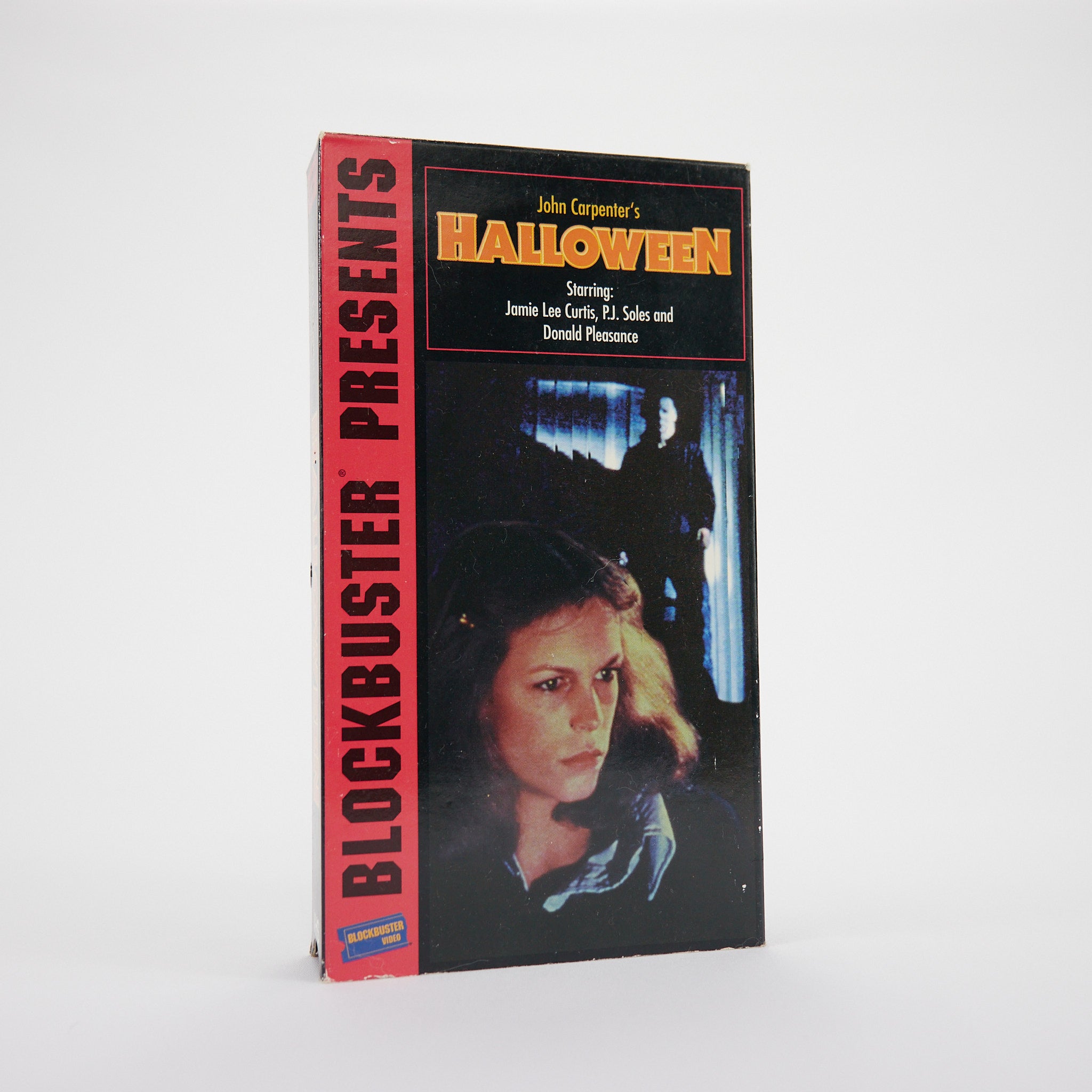 Blockbuster Presents John Carpenter's Halloween VHS Tape