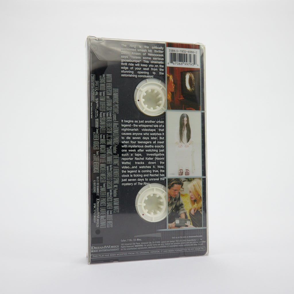 The Ring VHS Clear Case