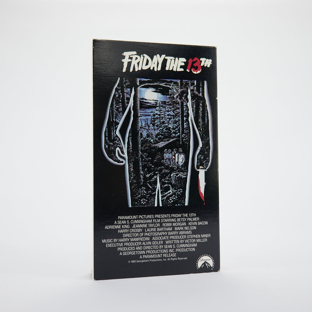 Friday the 13th VHS Tape