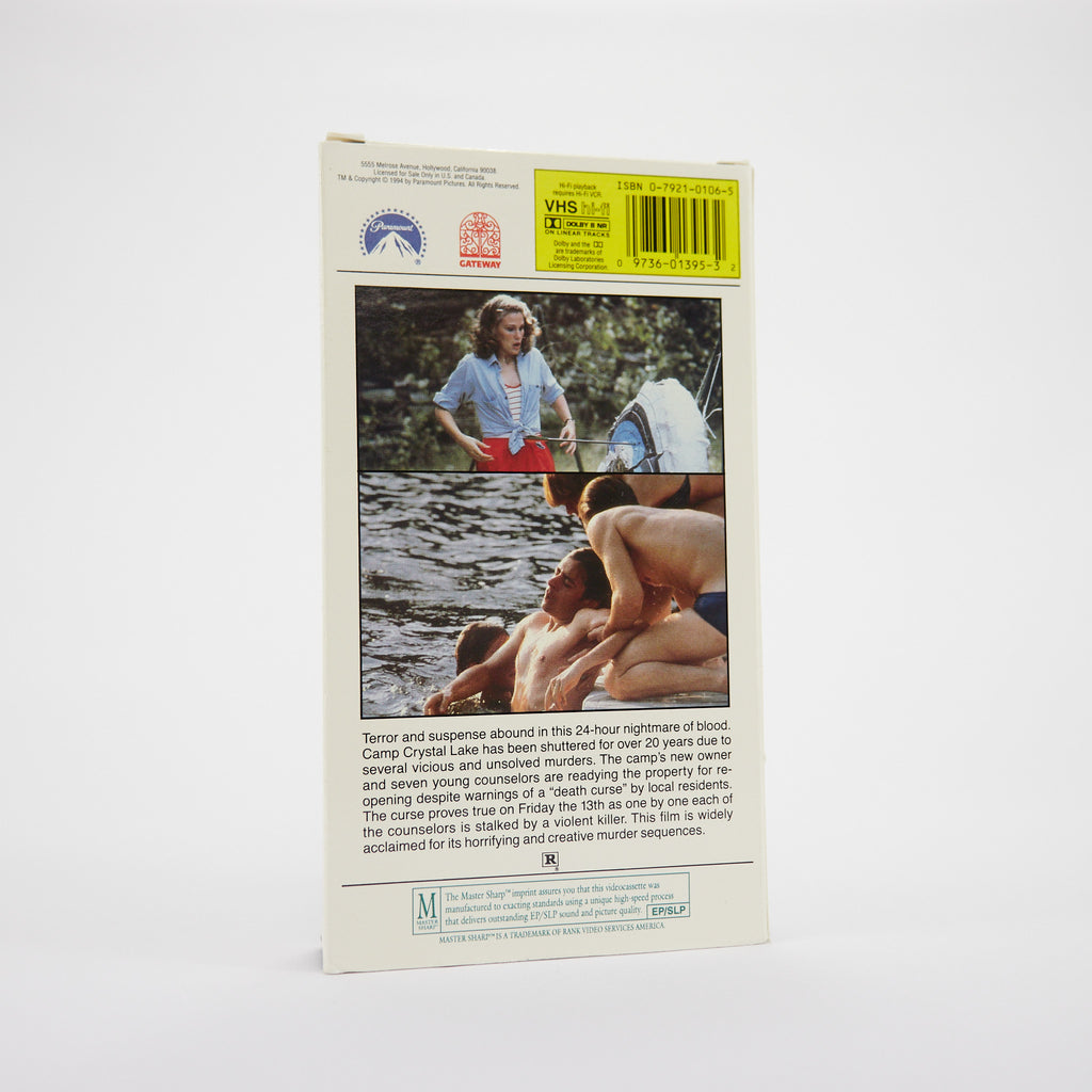 Friday the 13th VHS Tape