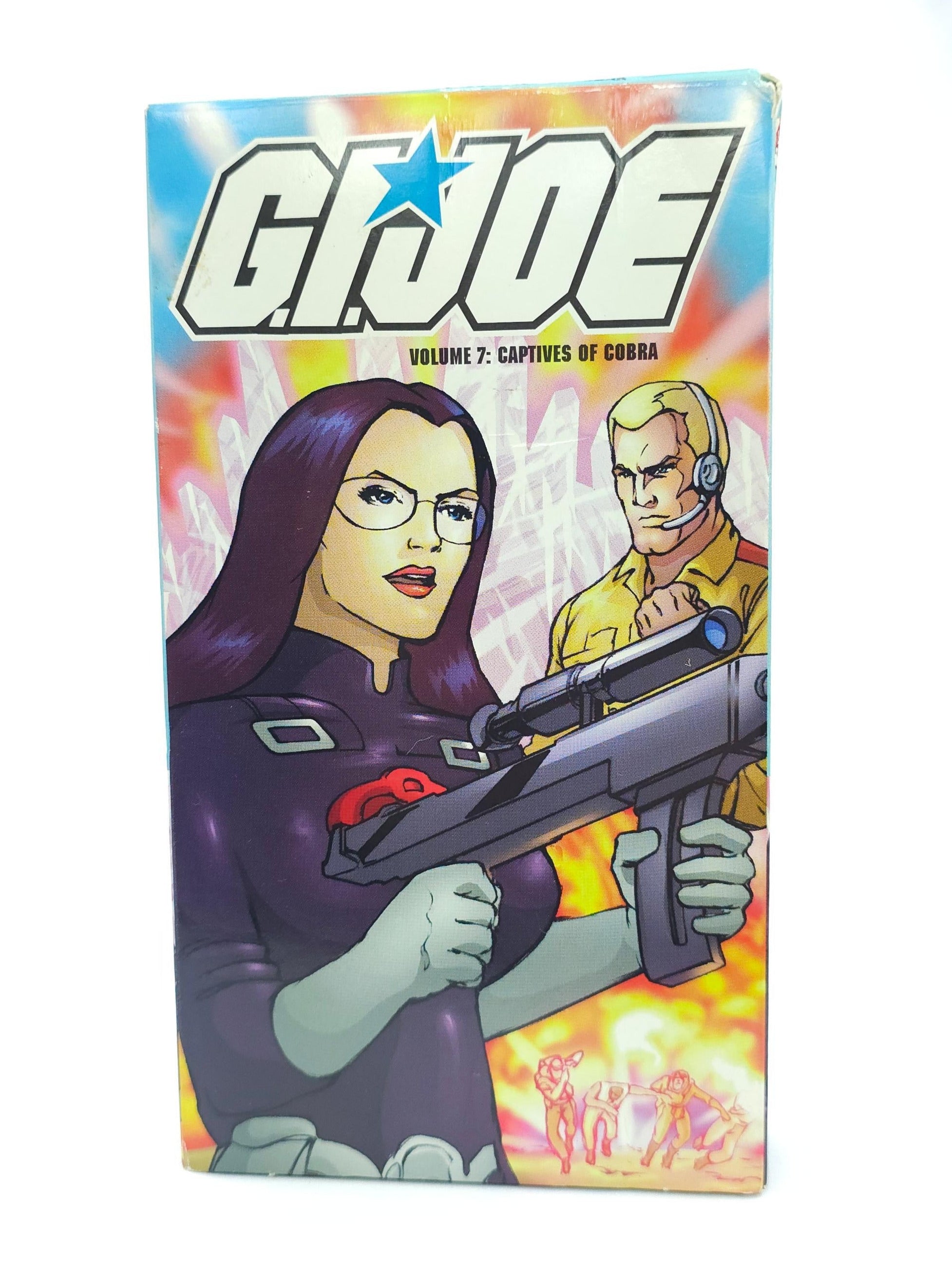 G.I. Joe action figure packaging with characters on a white background