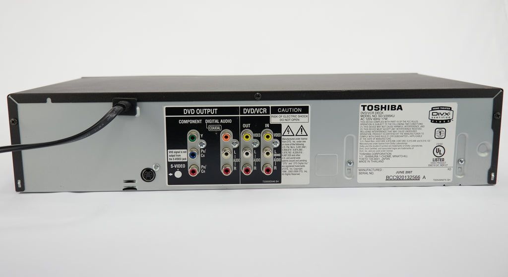Toshiba SD-V29KU VCR