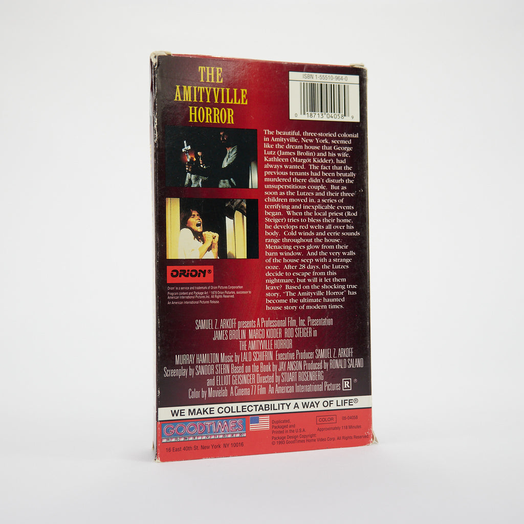 The Amityville Horror VHS Tape