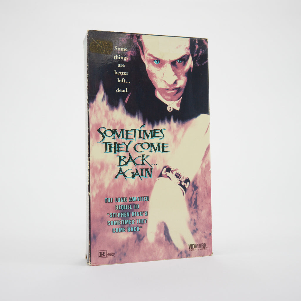Stephen King's Sometimes They Come Back Again VHS Tape